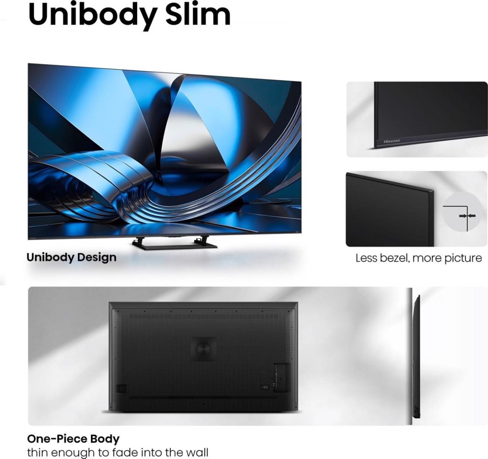 Hisense 55U79SE TV 139,7 cm (55") 4K Ultra HD Smart TV Wi-Fi Nero