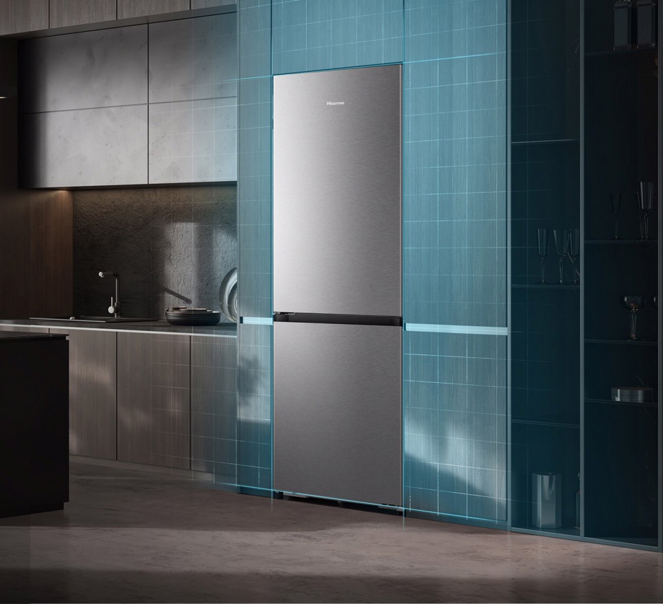 Hisense Frigorifero combinato RB3K330SAIC libera installazione 330L Classe C