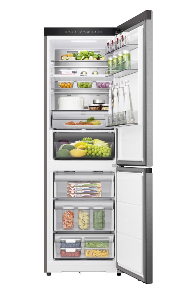Hisense RB3K330SAIC frigorifero con congelatore Libera installazione 330 L C Acciaio inox