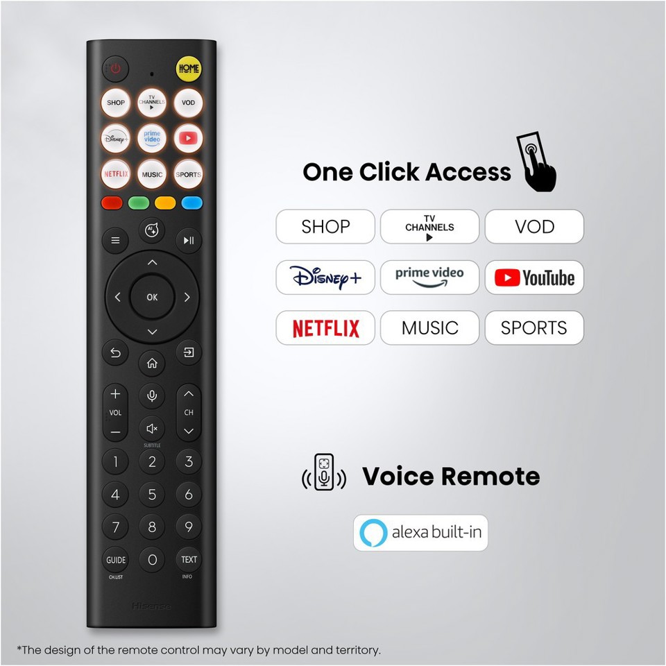 Hisense Smart TV 55" 4K 55A69S
