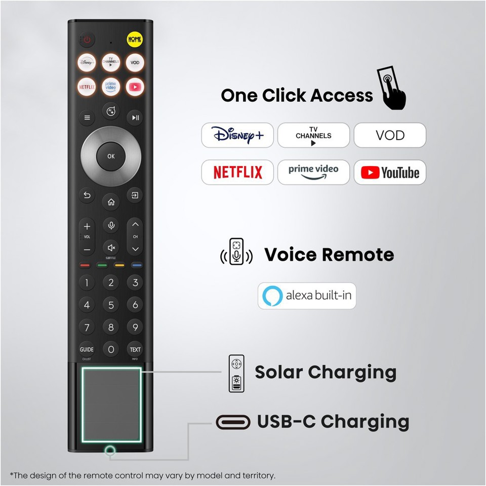 Hisense Smart TV RGB MiniLED 180Hz 55" 4K Ultra HD 55ER8S
