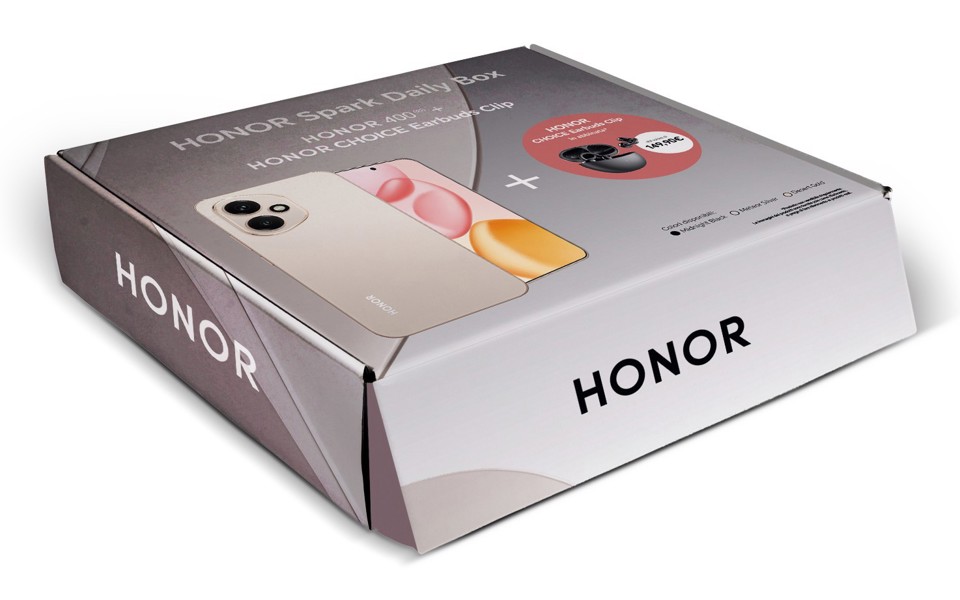 Honor 400 5G + EAR clip 16,6 cm (6.55") MagicOS 9.0 8 GB 512 GB 5300 mAh Nero