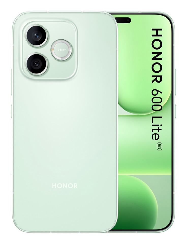 Honor BUNDLE 600 LITE 256GB S GREEN+WATCH 2i BLACK 16,8 cm (6.6") Doppia SIM 5G 16 GB 6520 mAh Verde