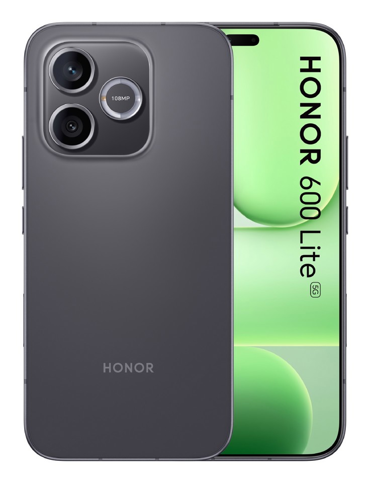 Honor BUNDLE 600 LITE 256GB V BLACK+WATCH 2i BLACK 16,8 cm (6.6") Doppia SIM 5G 16 GB 6520 mAh Nero