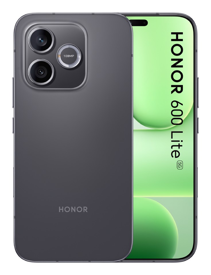 Honor BUNDLE 600 LITE 256GB V BLACK+WATCH 2i BLACK 16,8 cm (6.6") Doppia SIM 5G USB tipo-C 8 GB 6520 mAh Nero