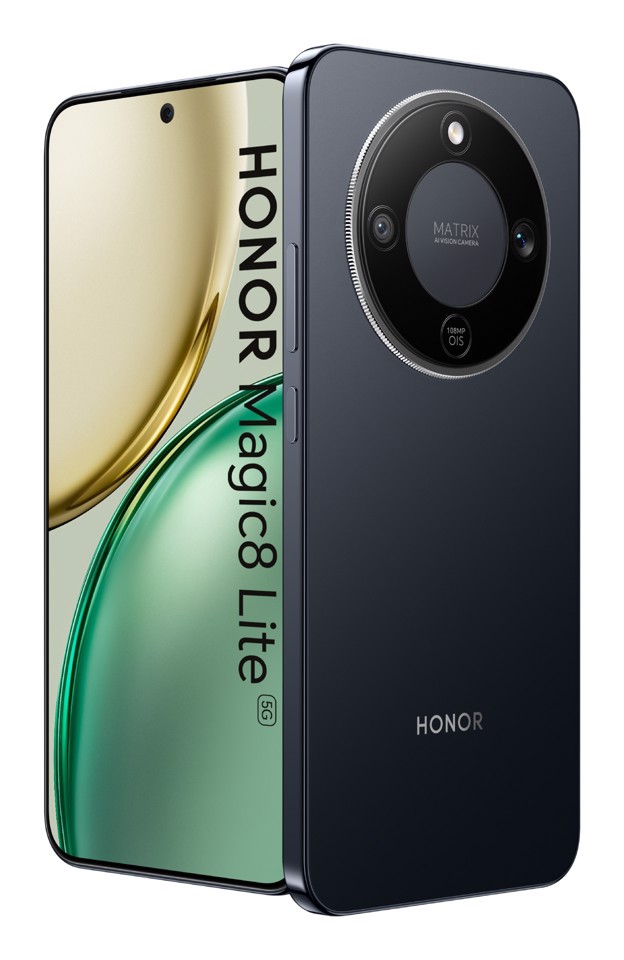 Honor Magic8 Lite 5G 17,2 cm (6.79") MagicOS 9.0 USB tipo-C 8 GB 512 GB 7500 mAh Nero
