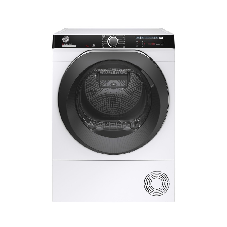 Hoover H-DRY 500 NDP4 H7A2TCBEX-S asciugatrice Libera installazione Caricamento frontale 7 kg Bianco