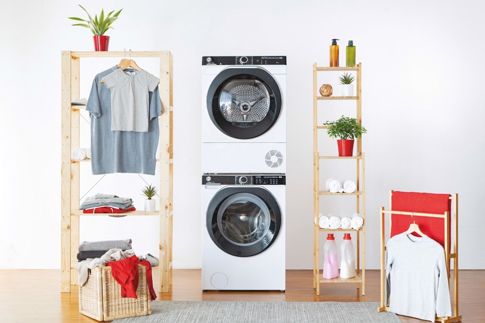 Hoover H-DRY 500 NDP4 H7A2TCBEX-S asciugatrice Libera installazione Caricamento frontale 7 kg Bianco