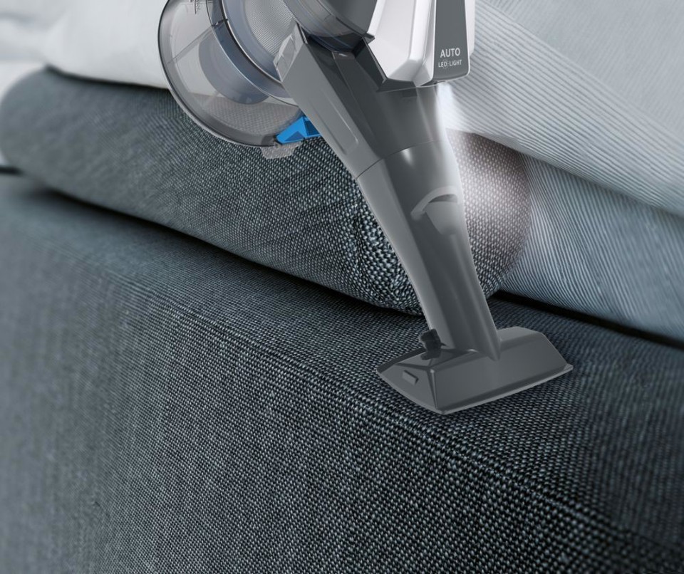 Hoover H-FREE 300 HF322PTA 011 Grigio Senza sacchetto