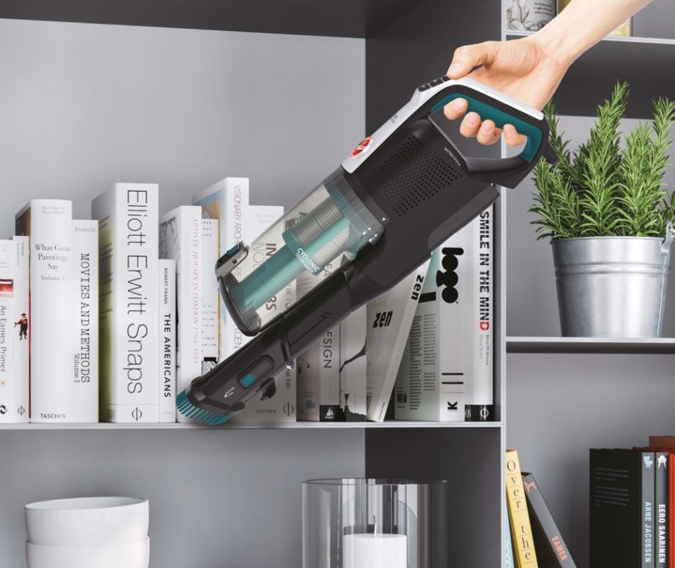 Hoover H-FREE 500 Senza sacchetto 0,45 L Nero