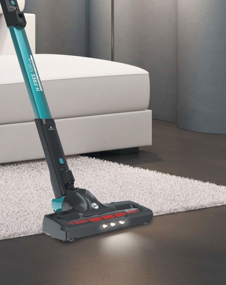 Hoover H-FREE 500 Senza sacchetto 0,45 L Nero