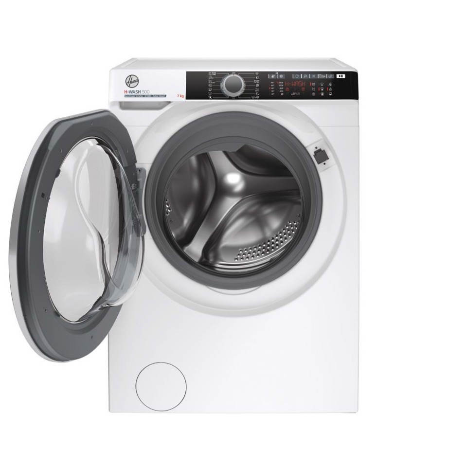 Hoover H-WASH 500 HWE4 37AMBS/1-S lavatrice Caricamento frontale 7 kg 1300 Giri/min A Bianco