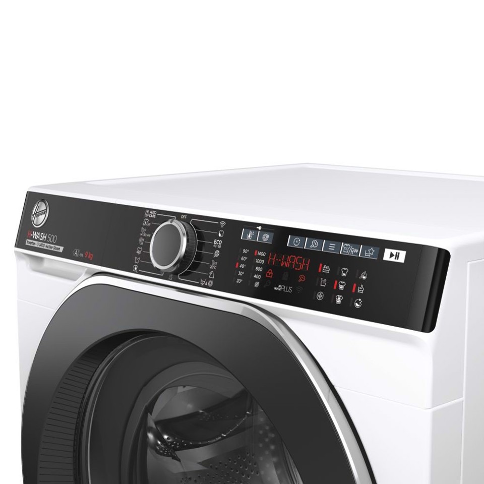 Hoover H-WASH 500 HWP 49AMBC7/1-S lavatrice Caricamento frontale 9 kg 1400 Giri/min Bianco
