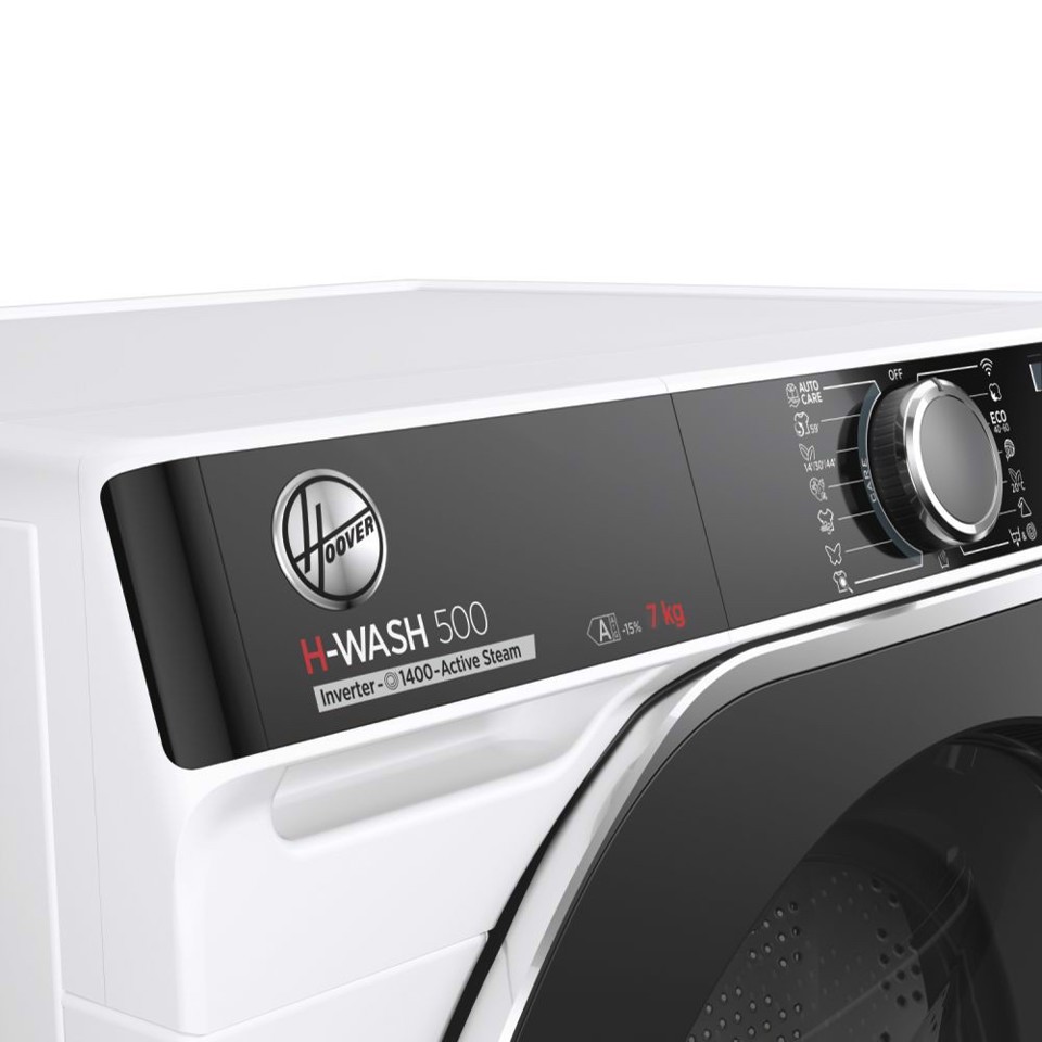 Hoover H-WASH 500 HWP4 47AMBC7/1-S lavatrice Caricamento frontale 7 kg 1400 Giri/min Bianco