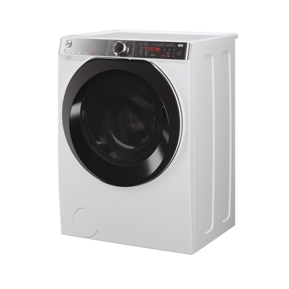 Hoover H-WASH 550 H5WPB610AMBC8-S lavatrice Caricamento frontale 10 kg 1551 Giri/min A Grigio, Argento
