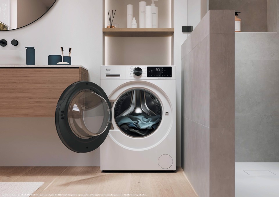 Hoover H/Care 300 H3W 410BL10H-S lavatrice Caricamento frontale 10 kg 1400 Giri/min Bianco