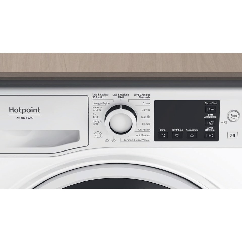 Hotpoint Ariston Active Lavasciuga a libera installazione NDB 10736 WA IT