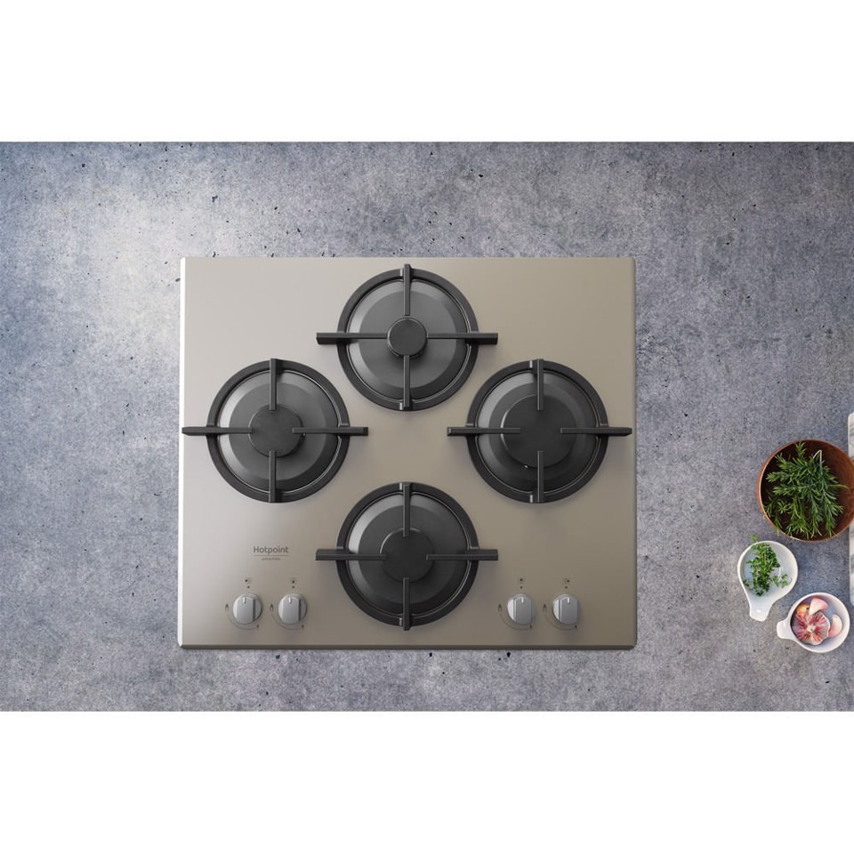 Hotpoint Ariston Ariston Piano cottura a gas HAGD 61S/CH Made in Italy
