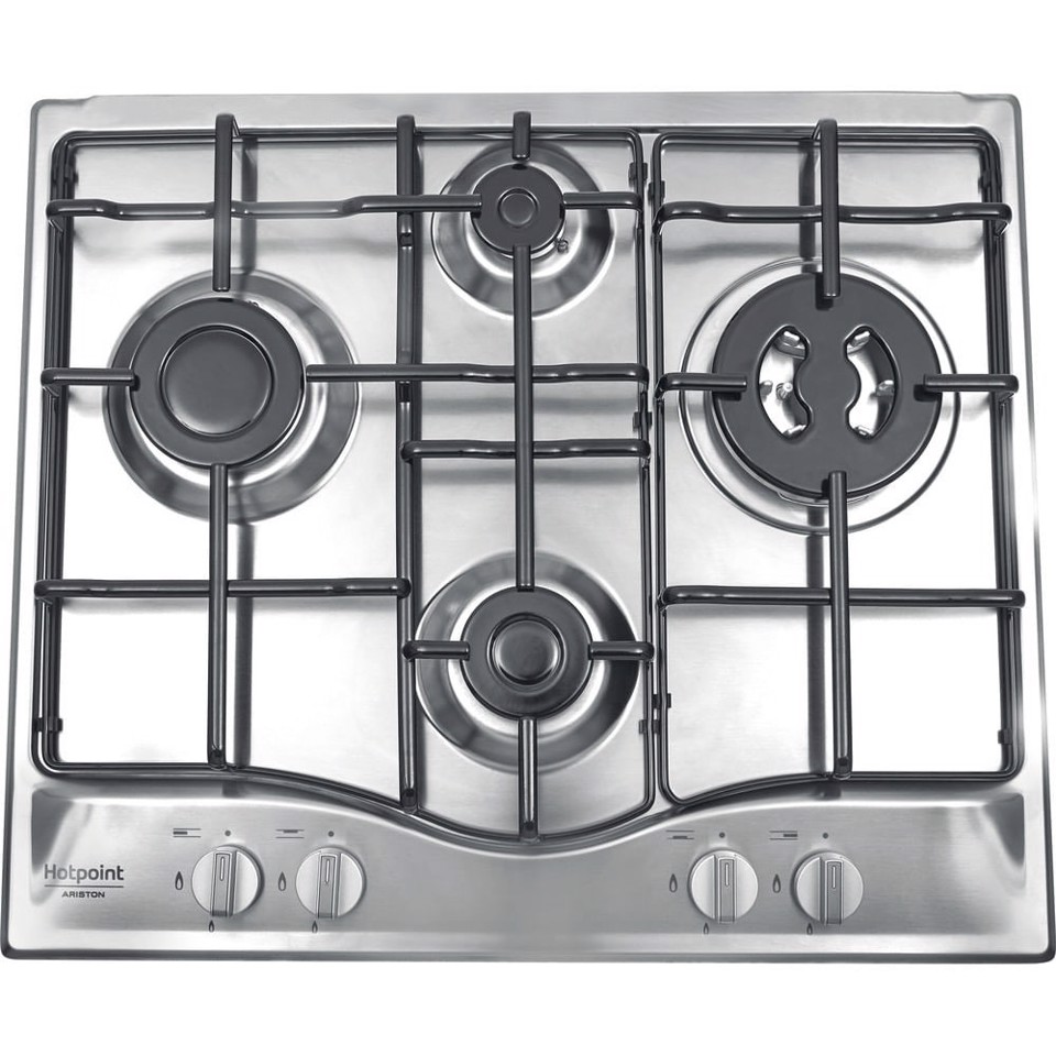Hotpoint Ariston Ariston Piano cottura a gas PCN 642 T/IX/HAR Made in Italy