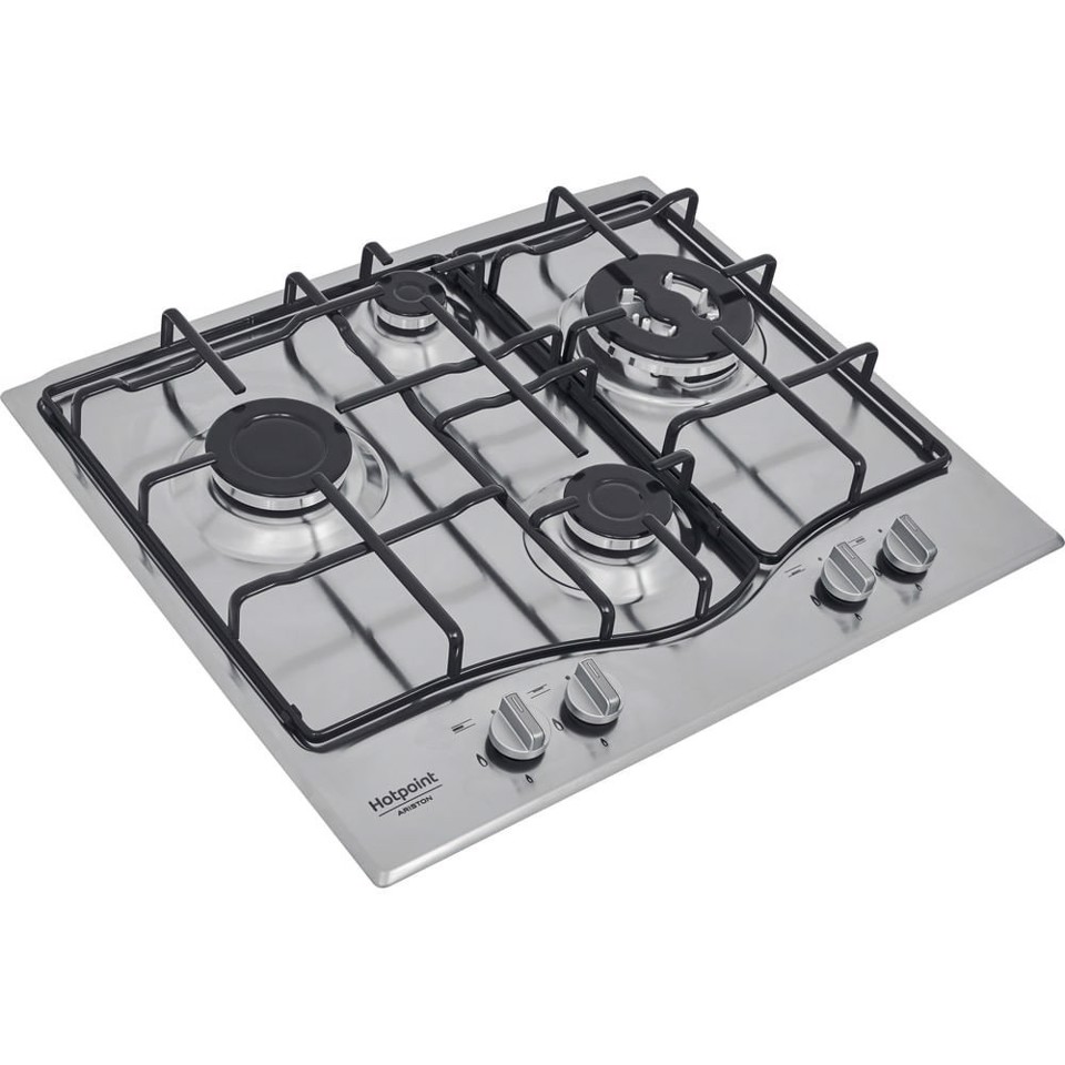 Hotpoint Ariston Ariston Piano cottura a gas PCN 642 T/IX/HAR Made in Italy
