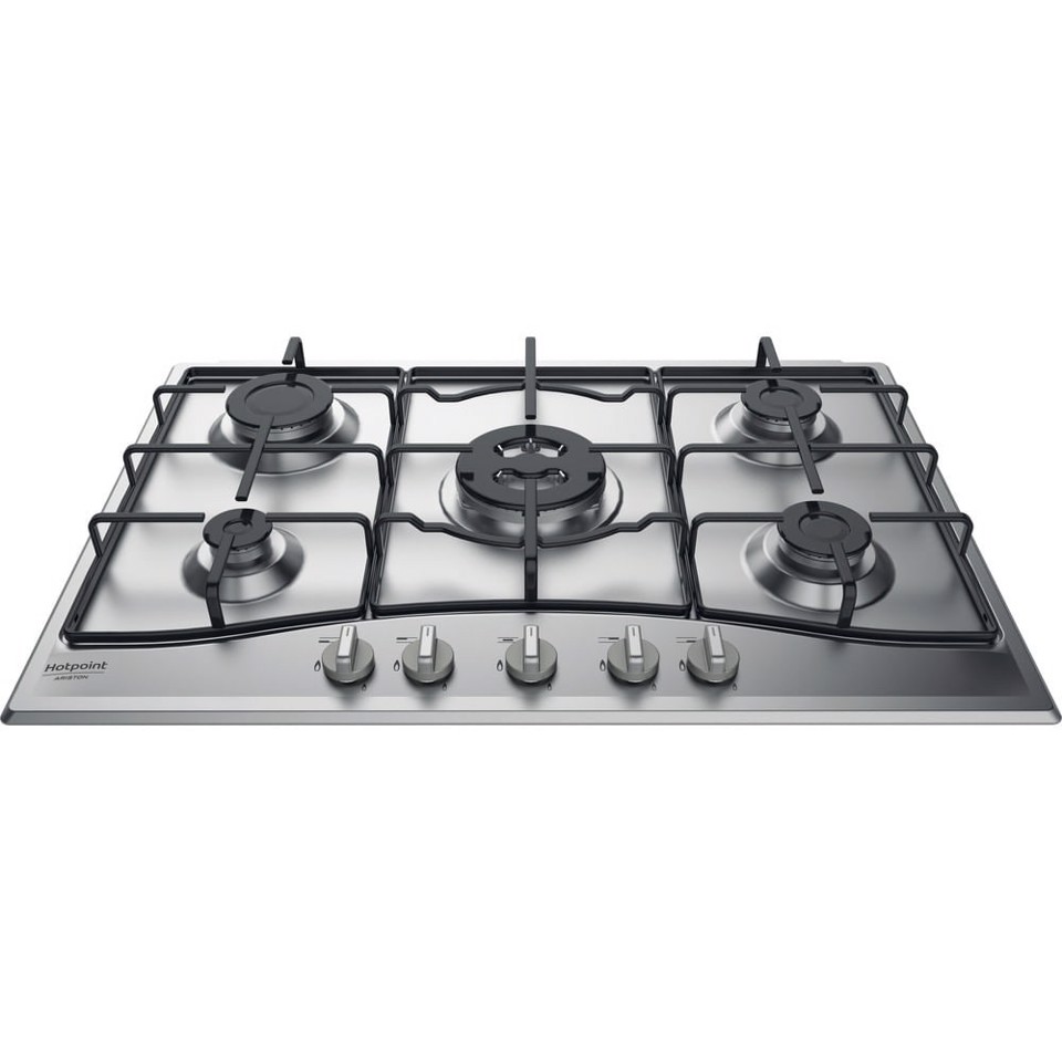Hotpoint Ariston Ariston Piano cottura a gas PCN 752 T/IX/HAR Made in Italy