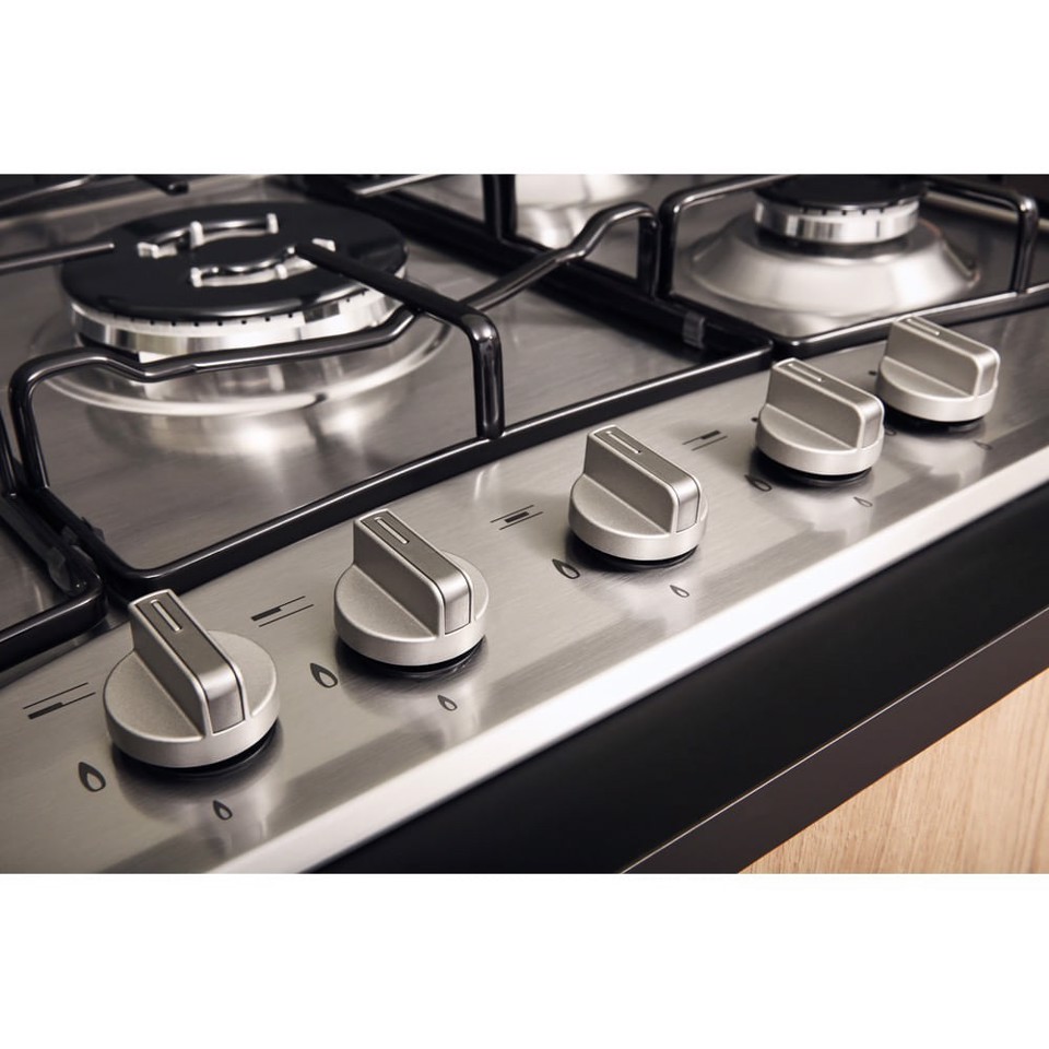 Hotpoint Ariston Ariston Piano cottura a gas PCN 752 T/IX/HAR Made in Italy
