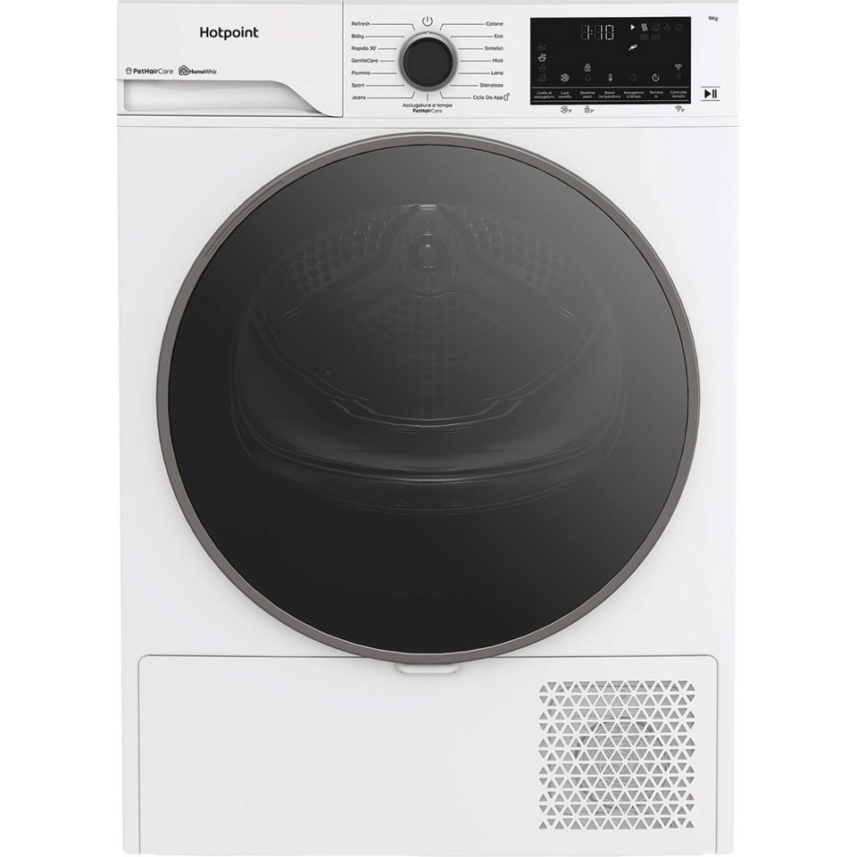 Hotpoint Ariston Asciugatrice a pompa di calore 9 kg - HPT 96D BS IT - Délica