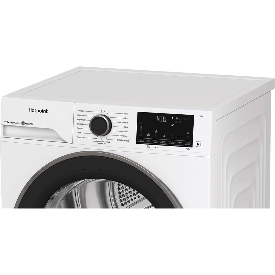 Hotpoint Ariston Asciugatrice a pompa di calore , a libera installazione, 9 kg - HPT 95D BS IT - Délica