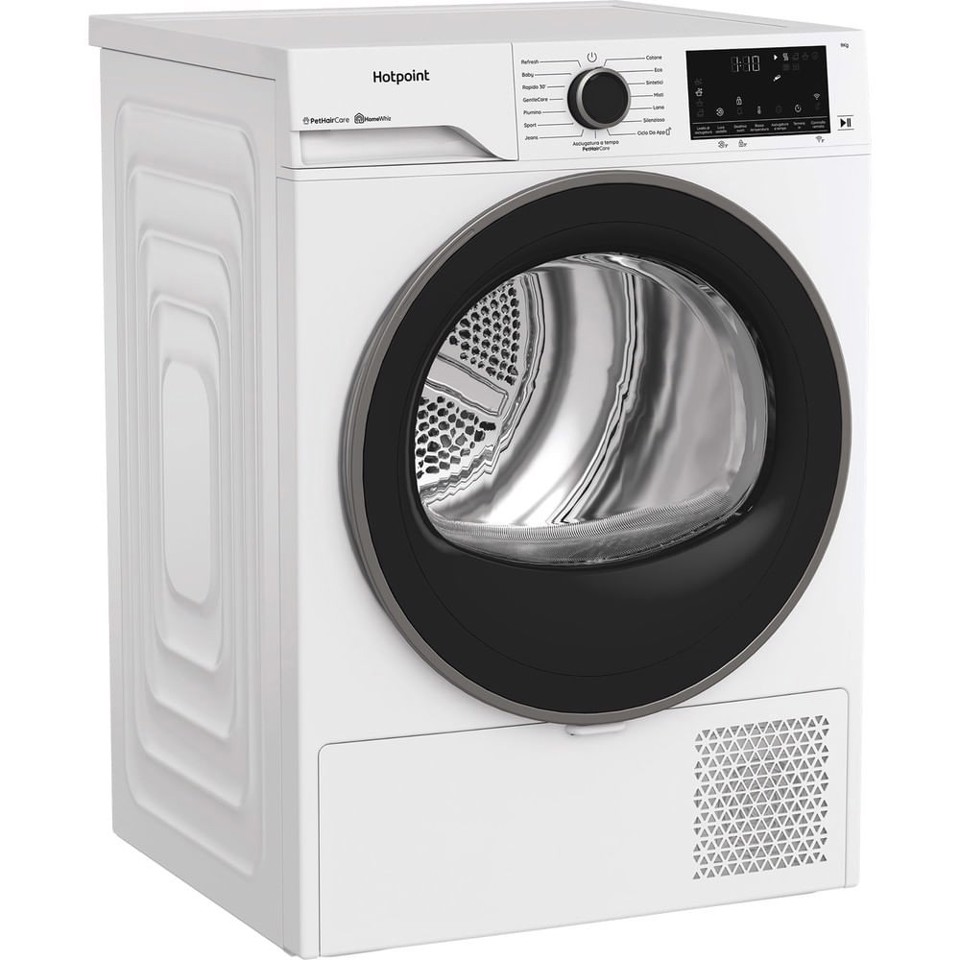Hotpoint Ariston Asciugatrice a pompa di calore , a libera installazione, 9 kg - HPT 95D BS IT - Délica