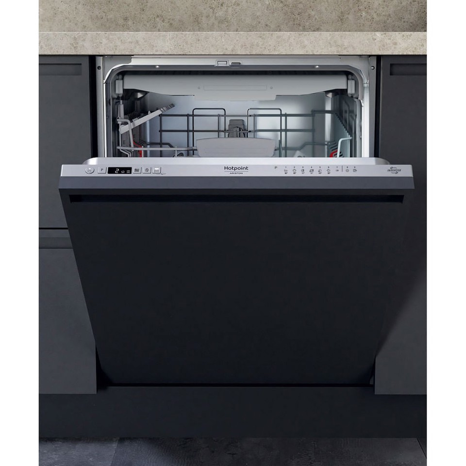 Hotpoint Ariston HA4IFD14B, Lavastoviglie 60cm, classe D, 14 coperti, 46dBA