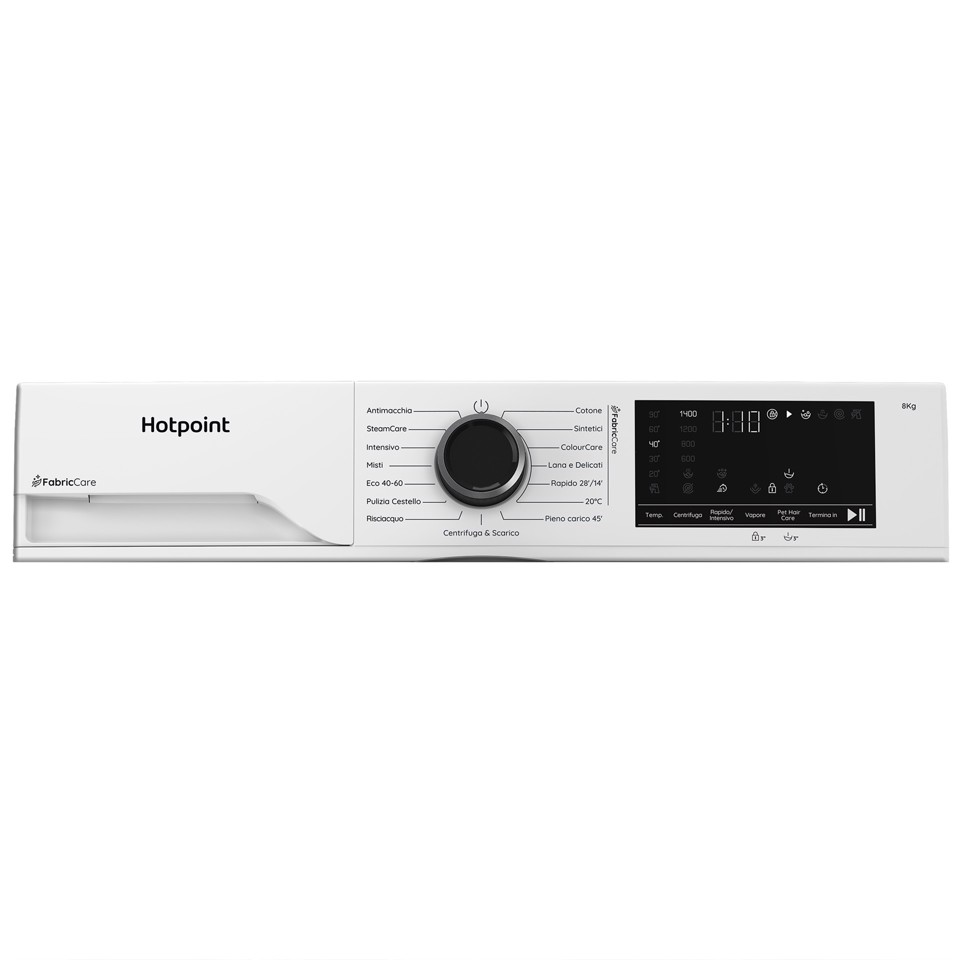 Hotpoint Ariston HB 83 CARE IT lavatrice Caricamento frontale 8 kg 1400 Giri/min Bianco