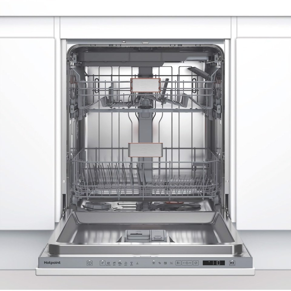 Hotpoint Ariston HDI LYM A5 R, Lavastoviglie 60cm, Classe A, 15 coperti, 41dBA, WiFi, OdourProtect