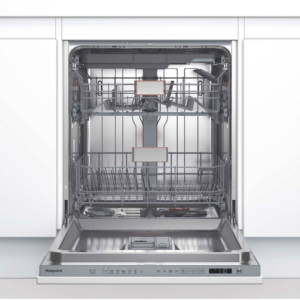 Hotpoint Ariston HDI LYM B5 R, Lavastoviglie 60cm, Classe B, 15 coperti, 41dBA, WiFi, OdourProtect