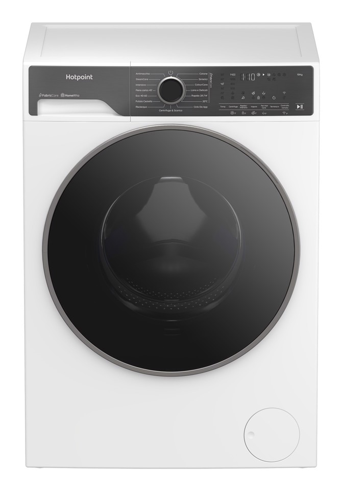 Hotpoint Ariston HP 105 CARE IT lavatrice Caricamento frontale 10 kg 1351 Giri/min Nero, Bianco