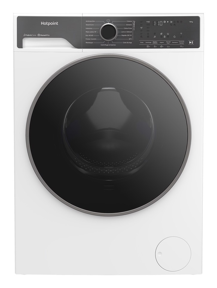 Hotpoint Ariston HP 105 CARE IT lavatrice Caricamento frontale 10 kg 1351 Giri/min Nero, Bianco