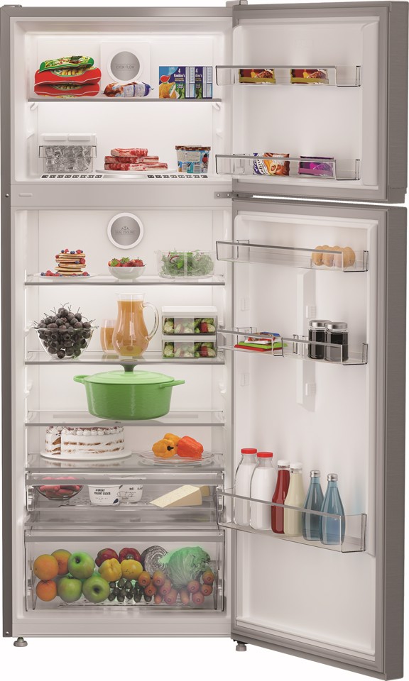 Hotpoint Ariston HPD2 4402 XP4E Libera installazione 406 L Titanio, Acciaio inox