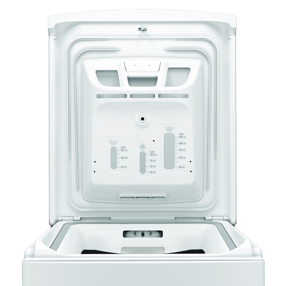 Hotpoint Ariston HTLCARE 66S IT lavatrice Caricamento dall'alto 6 kg 1100 Giri/min Bianco
