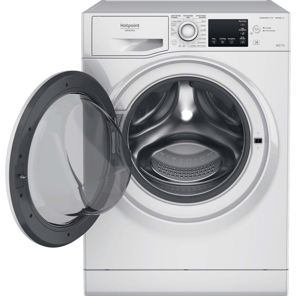Hotpoint Ariston Lavasciuga a libera installazione NDB 10748 WA IT