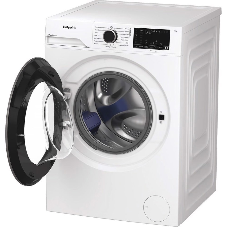 Hotpoint Ariston Lavatrice a libera installazione 12 kg - HB 123 CARE IT - Délica