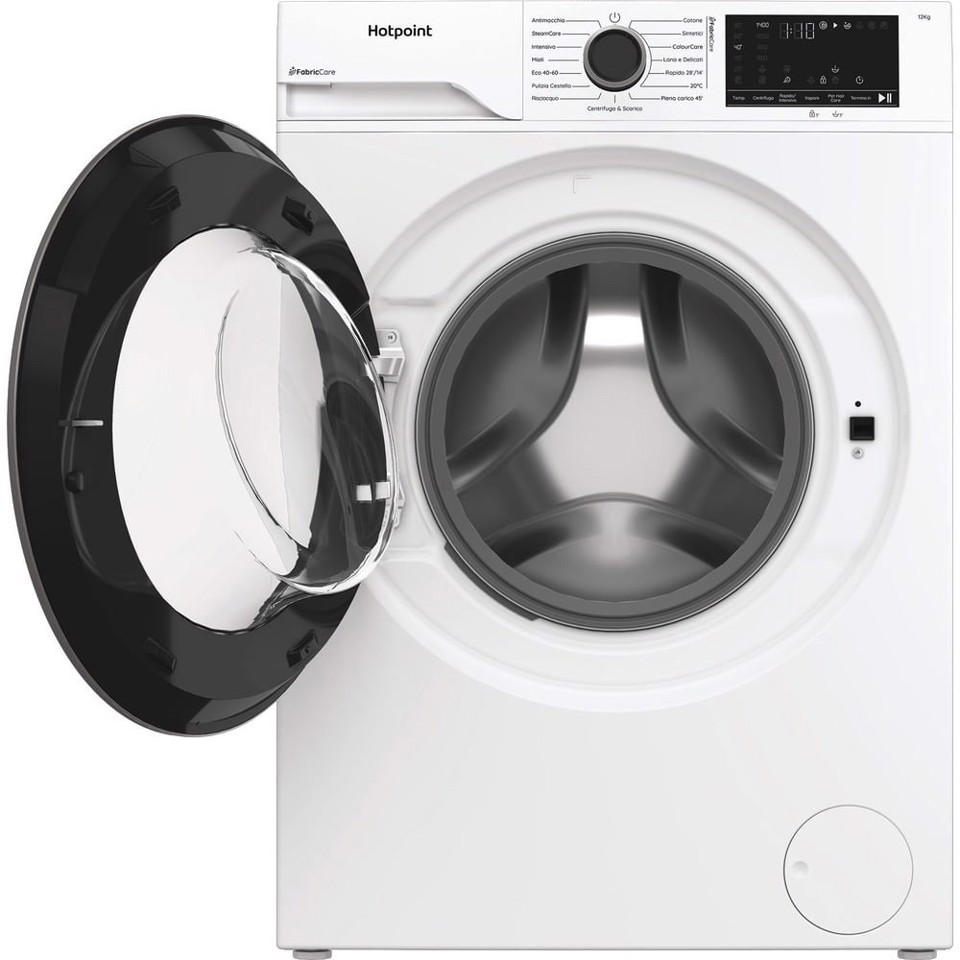 Hotpoint Ariston Lavatrice a libera installazione 12 kg - HB 123 CARE IT - Délica