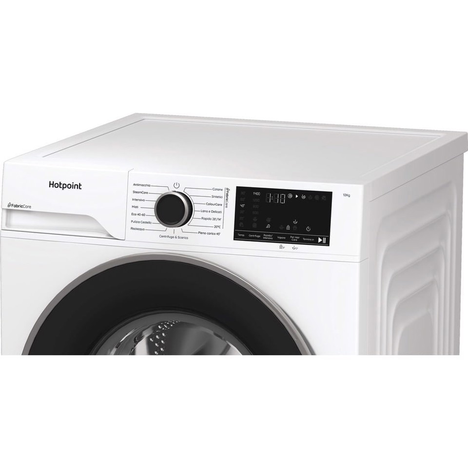Hotpoint Ariston Lavatrice a libera installazione 12 kg - HB 123 CARE IT - Délica