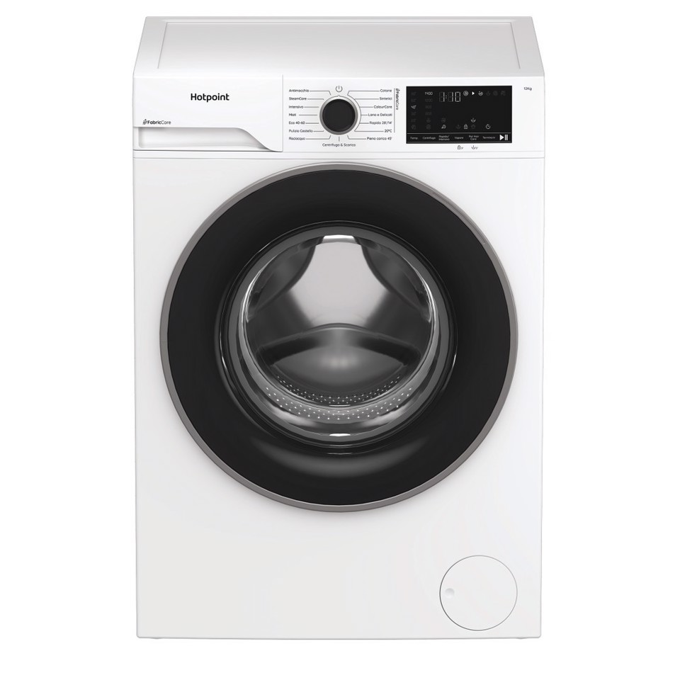 Hotpoint Ariston Lavatrice a libera installazione 12 kg - HB 123 CARE IT - Délica
