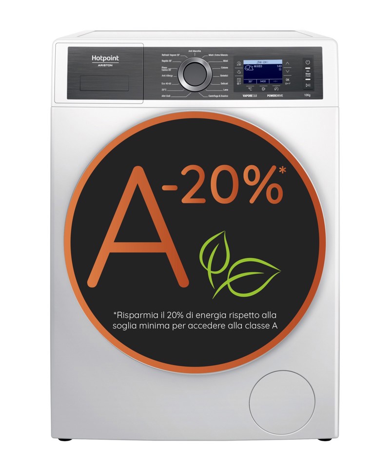 Hotpoint Ariston Lavatrice a libera installazione H6 08 GPOWER IT