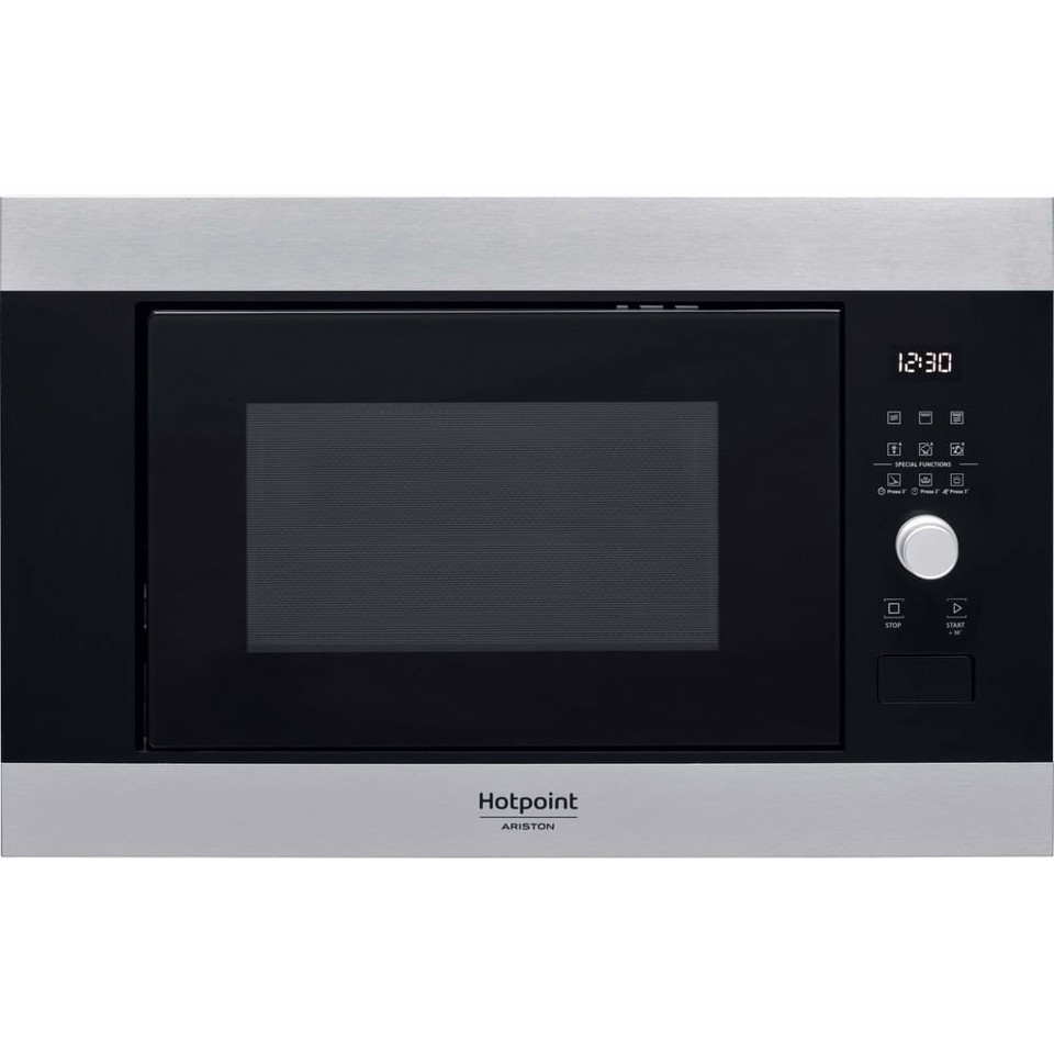 Hotpoint Ariston MF25G IX HA.1 Microonde con grill, inox, 25Lt, Defrost,Funzioni Automatiche