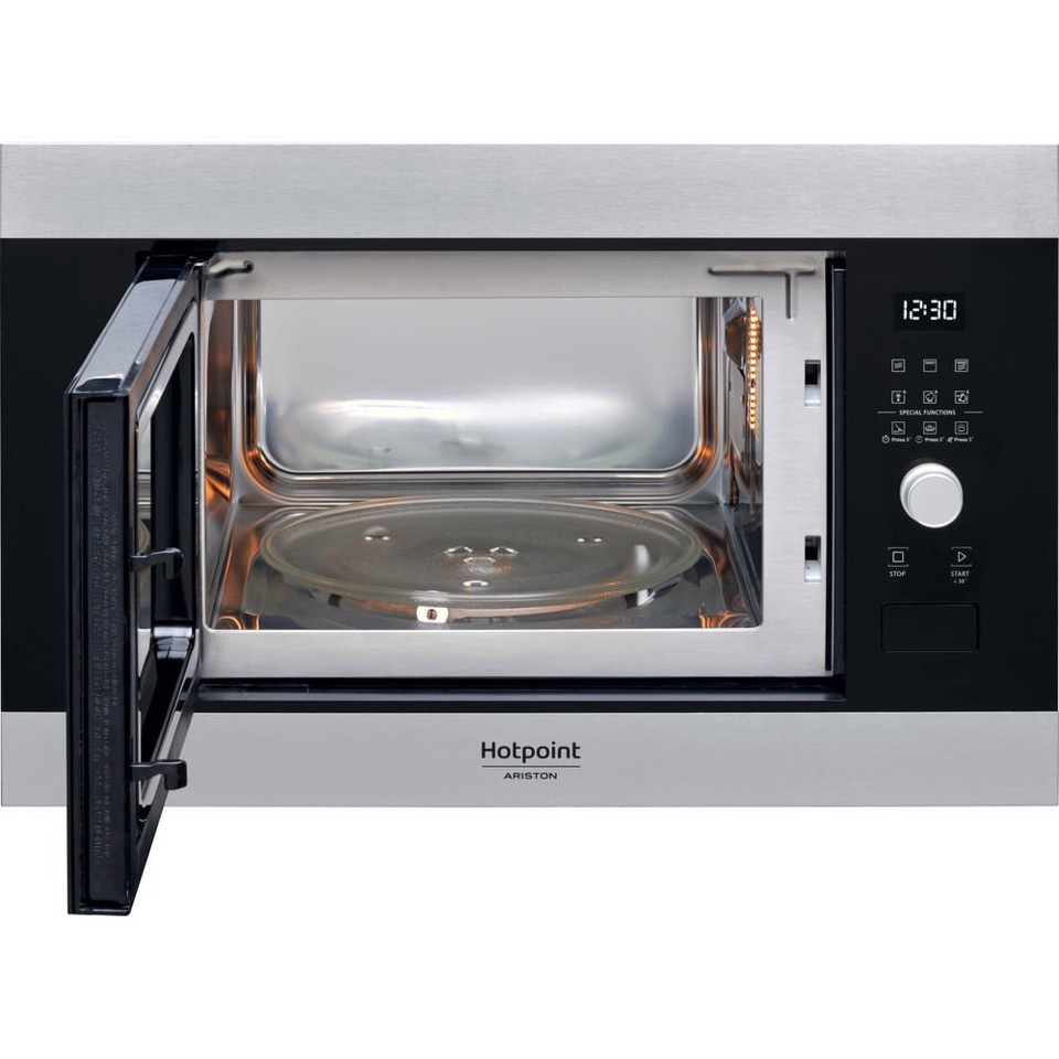 Hotpoint Ariston MF25G IX HA.1 Microonde con grill, inox, 25Lt, Defrost,Funzioni Automatiche