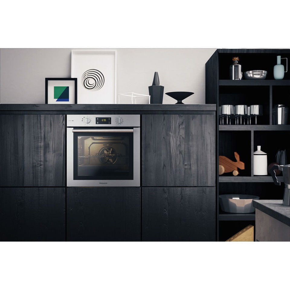 Hotpoint FA4S 844 P IX HA 71 L A+ Acciaio inossidabile