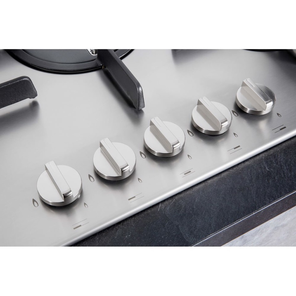 Hotpoint FTGHG 751 D/HA(BK) Nero Da incasso 75 cm Gas 5 Fornello(i)