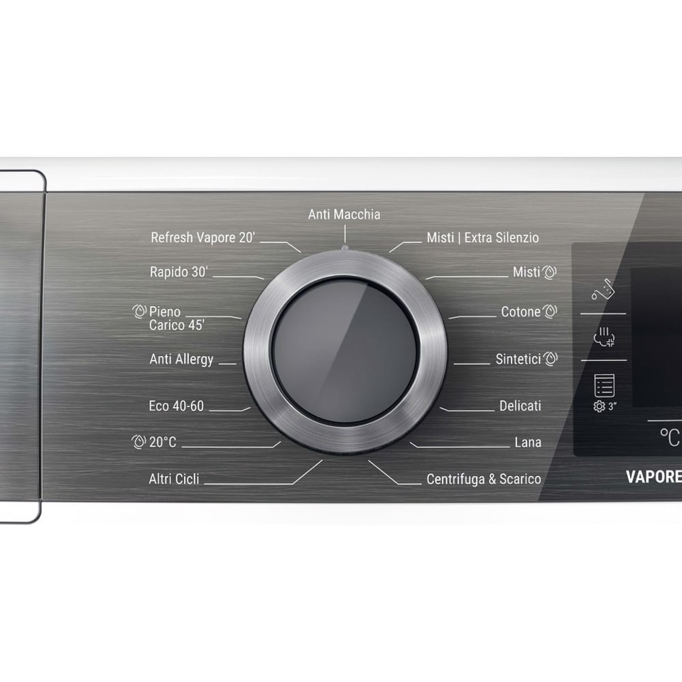 Hotpoint H8 W046WB IT lavatrice Caricamento frontale 10 kg 1400 Giri/min A Bianco