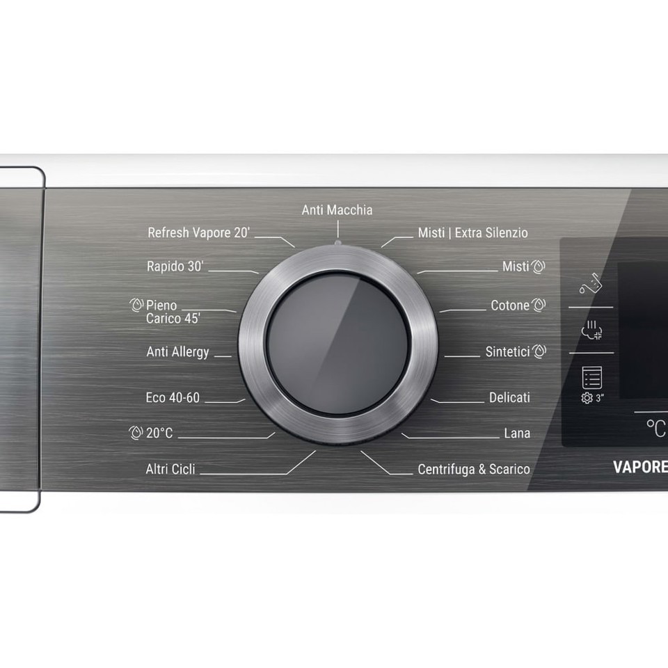 Hotpoint H8 W946WB IT lavatrice Caricamento frontale 9 kg 1400 Giri/min A Bianco
