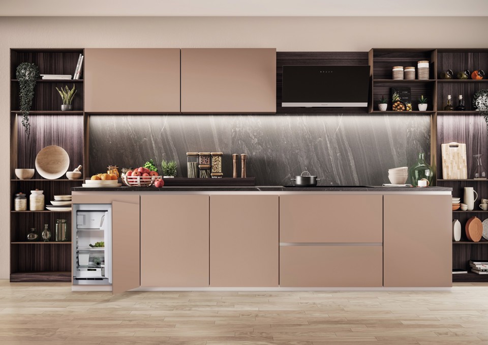 Hotpoint HABUF011 monoporta Da incasso 126 L E Grigio